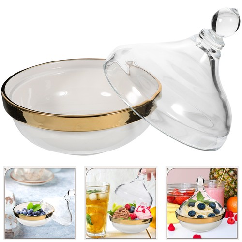 Covered fruit bowl ceramic - covered,