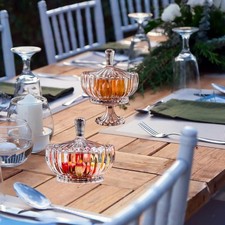 Glass Candy Dish with Lid
