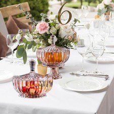 Glass Candy Dish with Lid