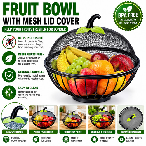 Fruit fly proof - fruit, bowl