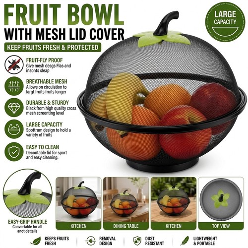 Fruit fly proof bowl - fruit,
